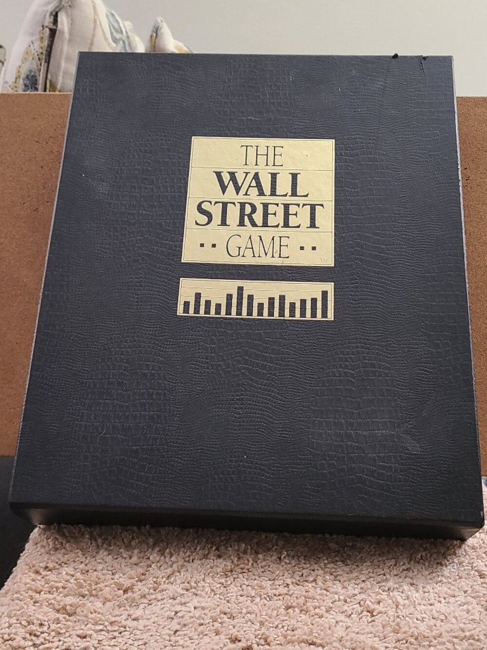 Vintage The Wall Street Game Educational Finance Board Game Set